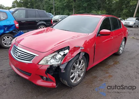 2010 Infiniti G37X from USA, damaged, VIN JN1CV6AR5AM458600